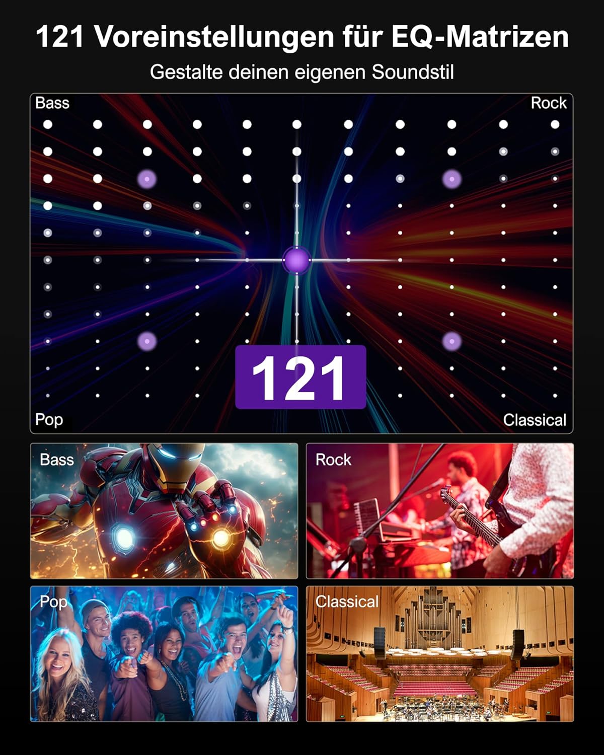 Thumbnail 5 de ULTIMEA 5.1 Soundbar mit Subwoofer für TV