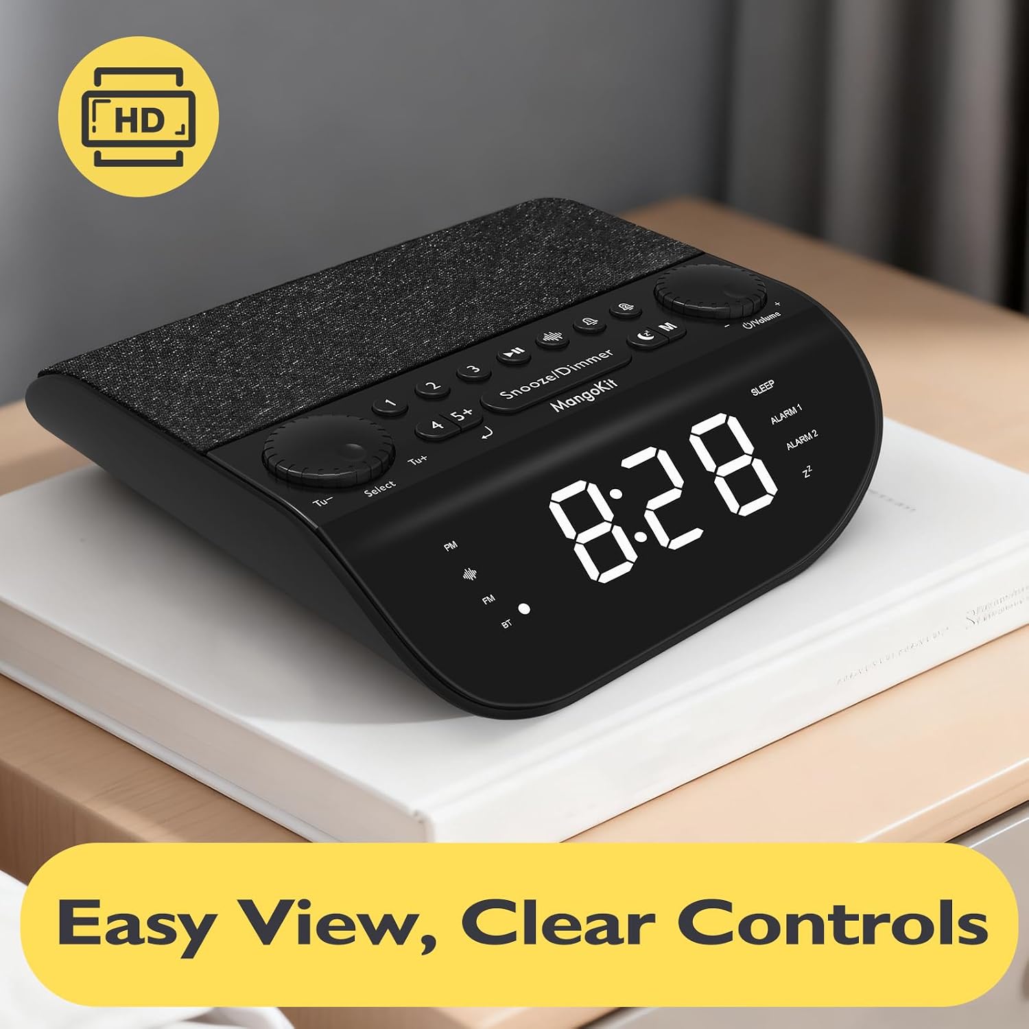 Thumbnail 5 de MangoKit UP-Max FM Alarm Clock 90dB