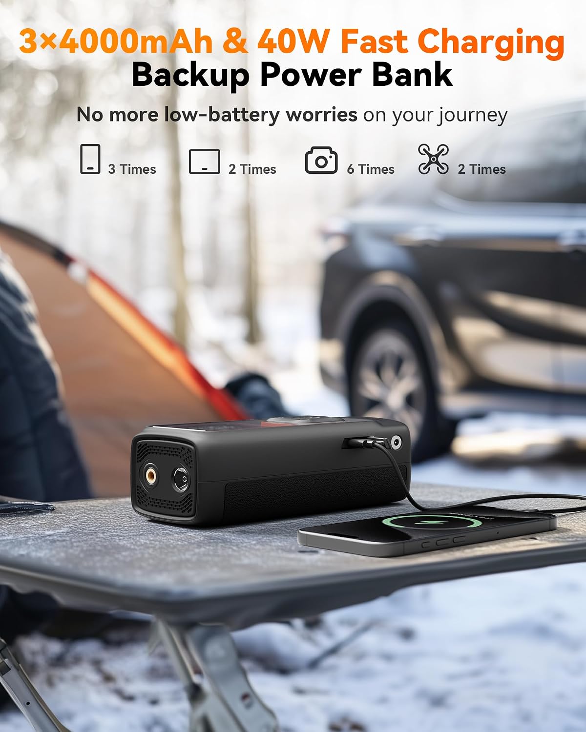 Thumbnail 5 de WOLFBOX Cordless Tire Inflator 150 PSI