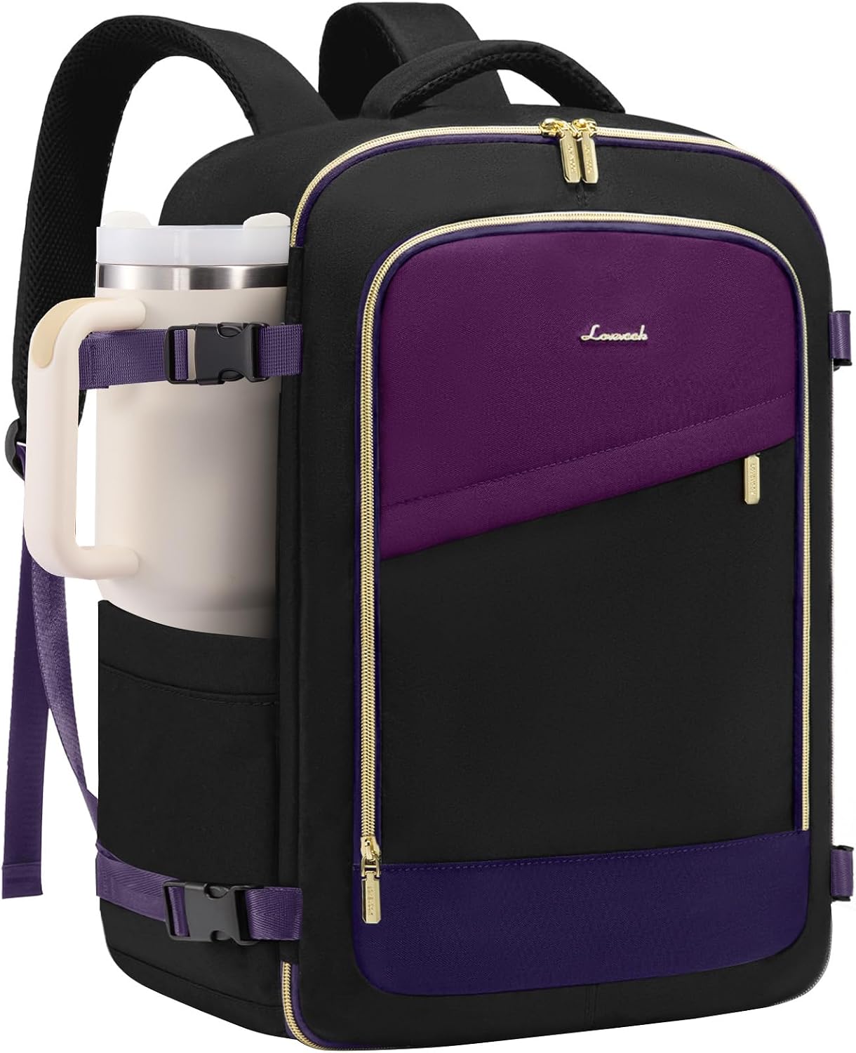 Detalle 2 de LOVEVOOK Ryanair Cabin Bags 45X36X20 Underseat Backpack – Practical 32L Carry-On for Ryanair & More