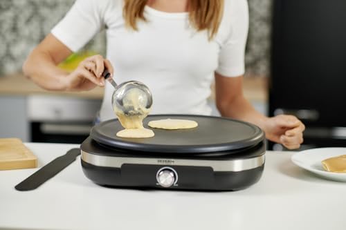 Thumbnail 8 de SEVERIN Crêpes Maker CM 2199 – XXL‑Pfanne für süße Crêpes und herzhafte Galettes