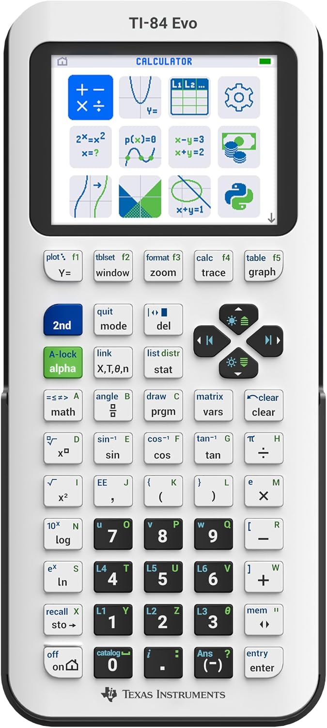 Detalle de TI-84 Evo Graphing Calculator by Texas Instruments