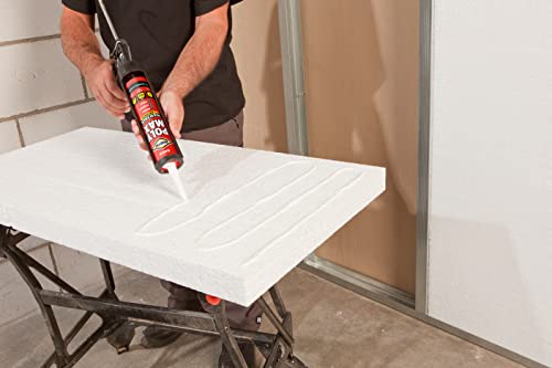 Detalle de Bostik Poly Max High Tack Express D6118: Colla di Montaggio e Sigillante Universale, Bianco, 440 g