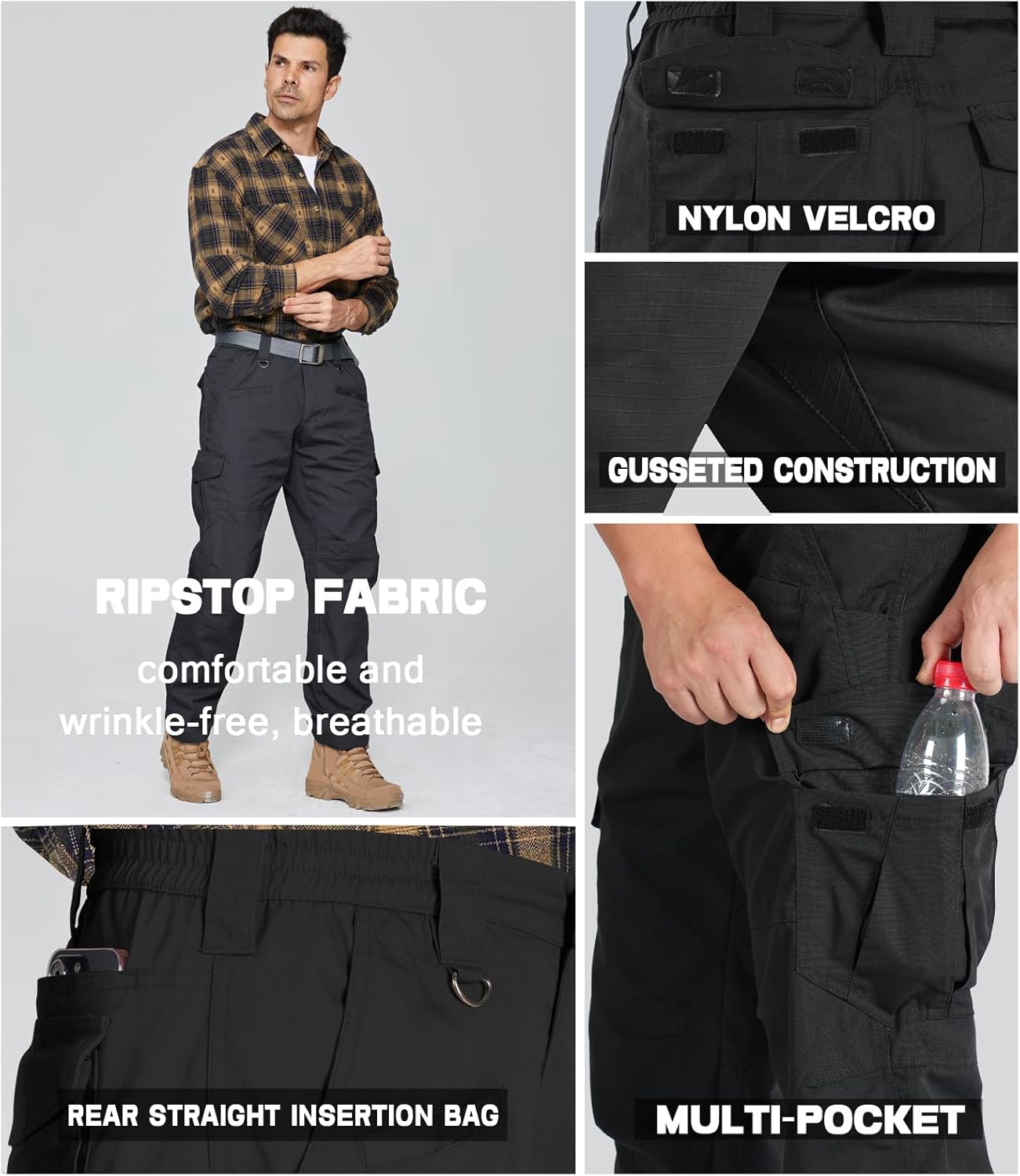 Thumbnail 4 de SPOSULEI Cargohose 9 Taschen