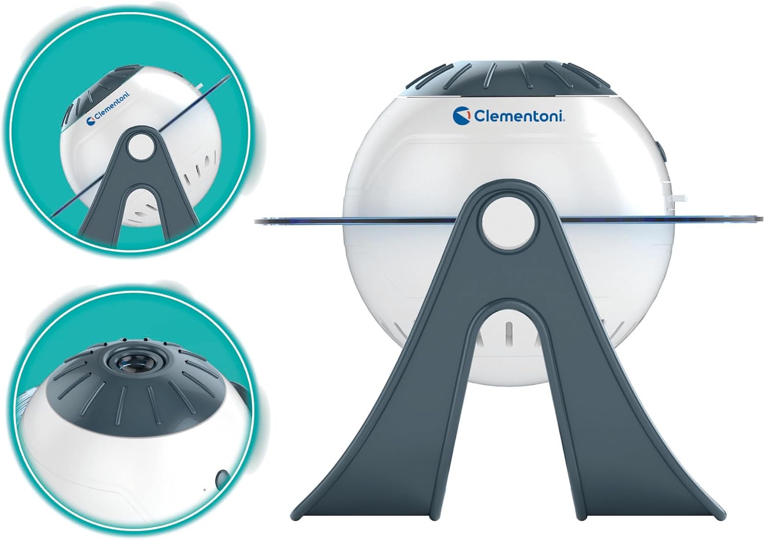 Detalle 2 de Clementoni Projecteur Planètes et Constellations – Jeu éducatif lumineux pour enfants dès 8 ans