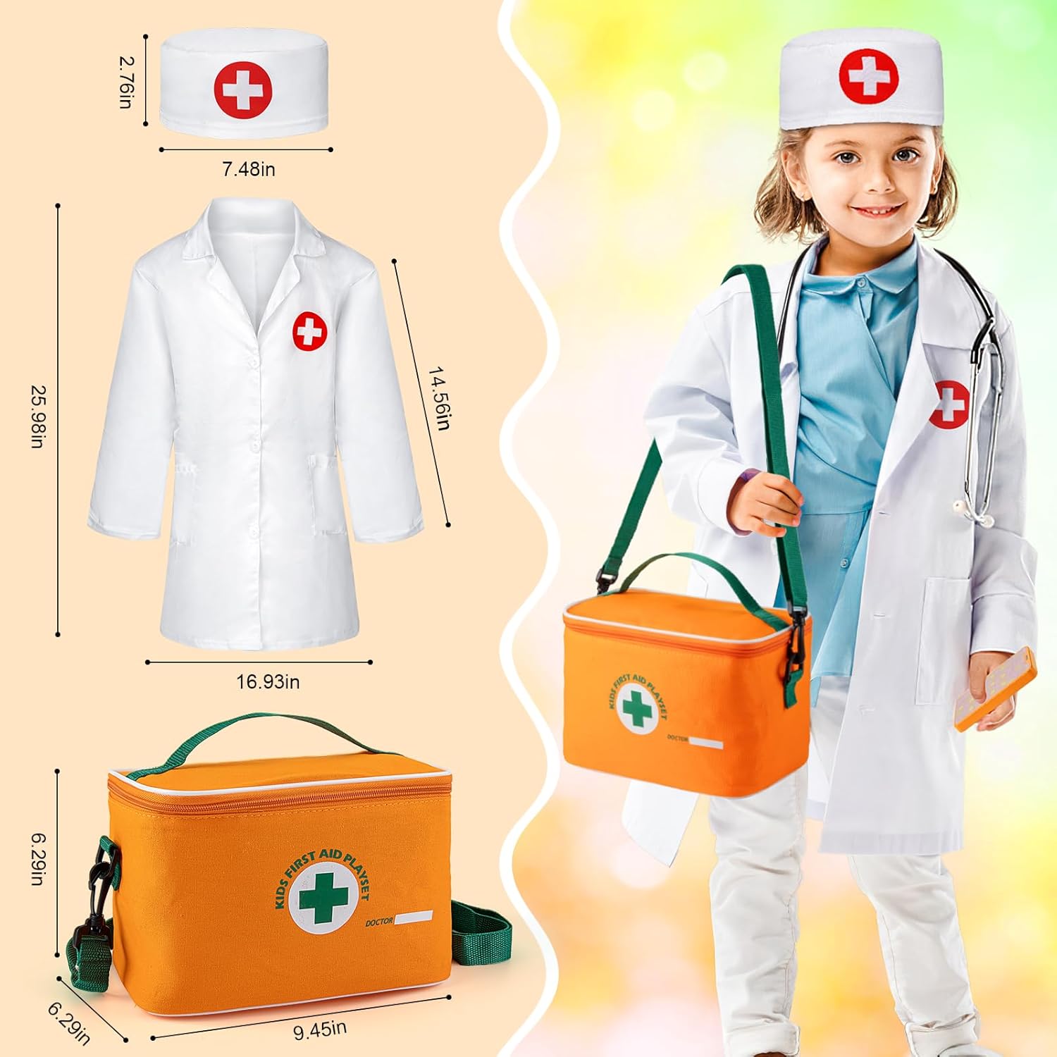 Detalle de EFO SHM Kids Doctors Kit 34-piece