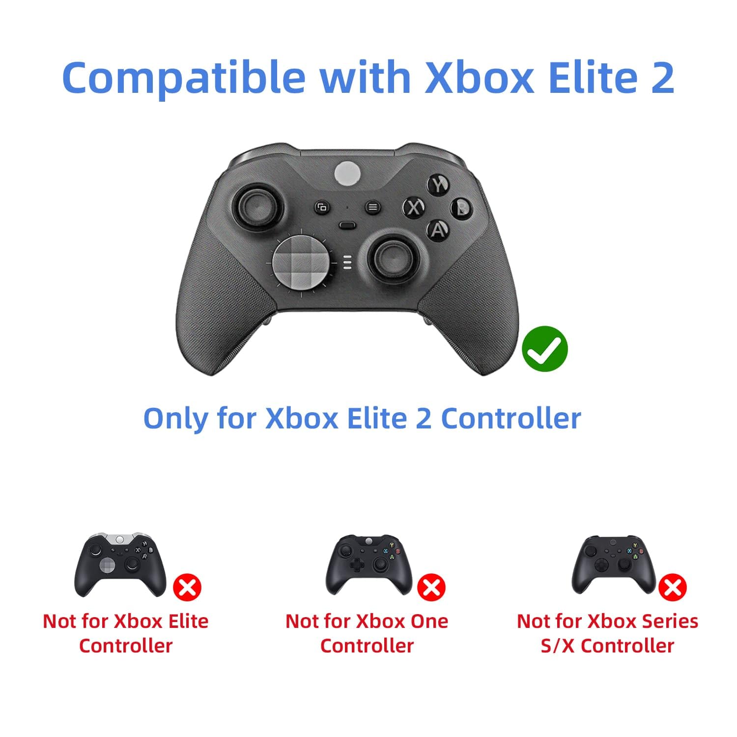 Thumbnail 2 de Mcbazel Hall-Effekt-Stick Analog-Ersatz- & Reparatur-Set für Xbox Elite 2 Controller