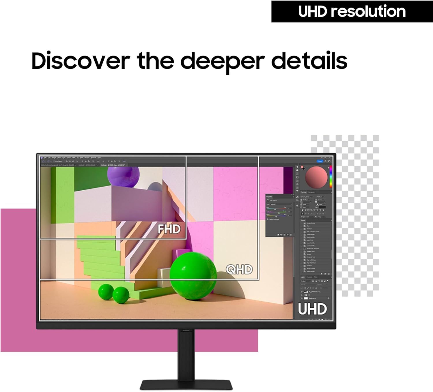 Detalle 2 de Samsung ViewFinity S7 32" 4K monitor