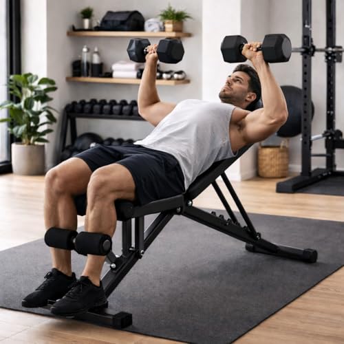Thumbnail 7 de Banco de Musculación Plegable T-LOVENDO.ES