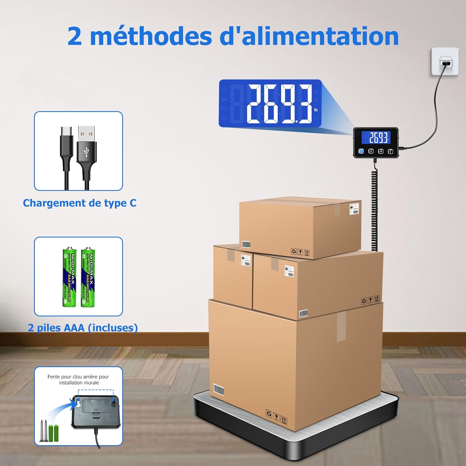 Thumbnail 5 de KUAIVO Balance colis 200kg 📦