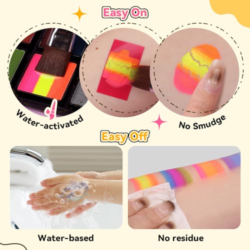 Thumbnail 4 de Janolia Body Painting: kit de maquillaje infantil con 26 colores, seguro e hipoalergénico