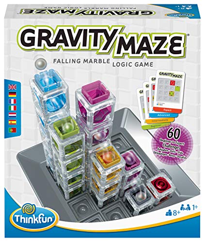 Detalle 2 de ThinkFun Gravity Maze – Logikspiel für 1 Spieler ab 8 Jahren