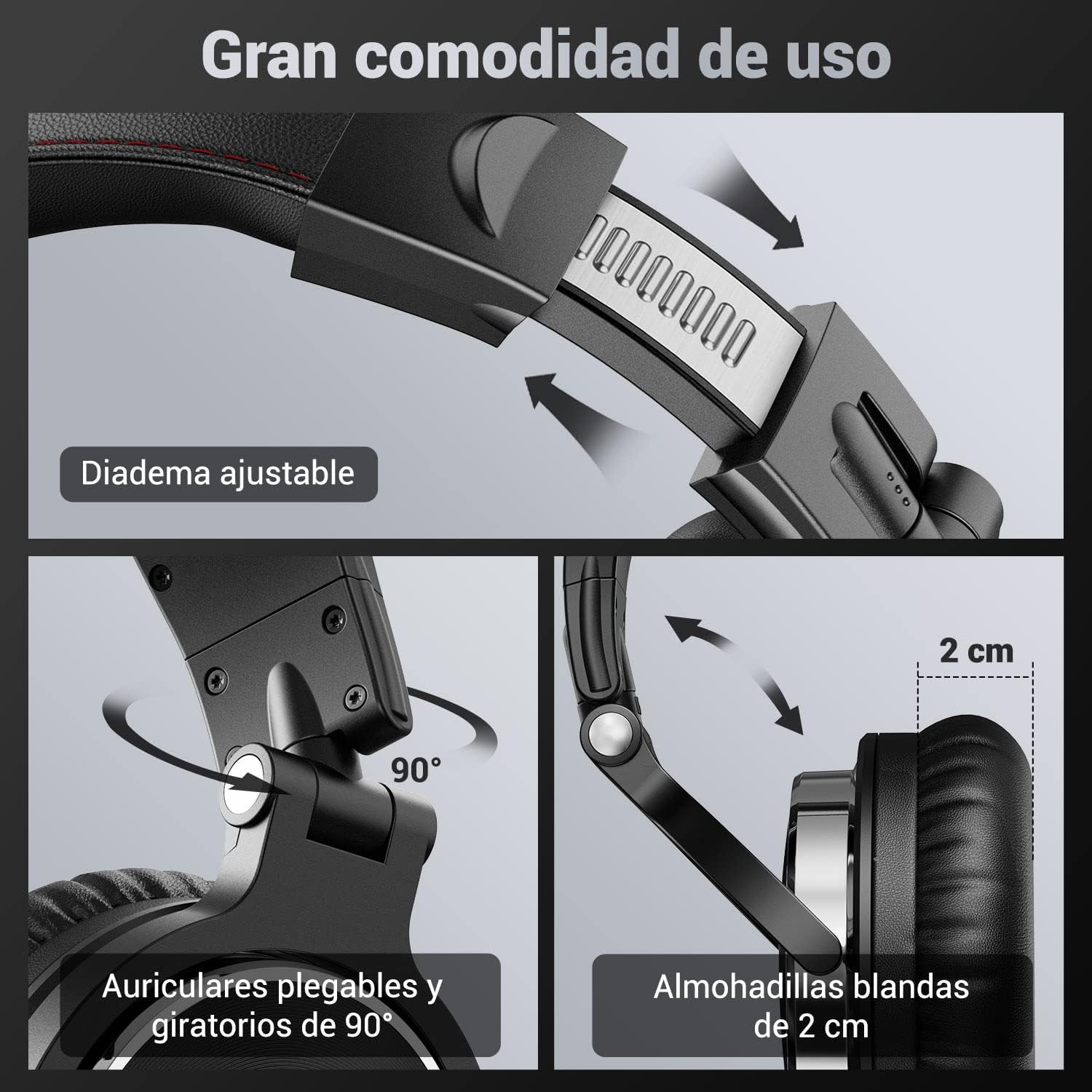 Thumbnail 6 de OneOdio Pro10 50mm Auriculares