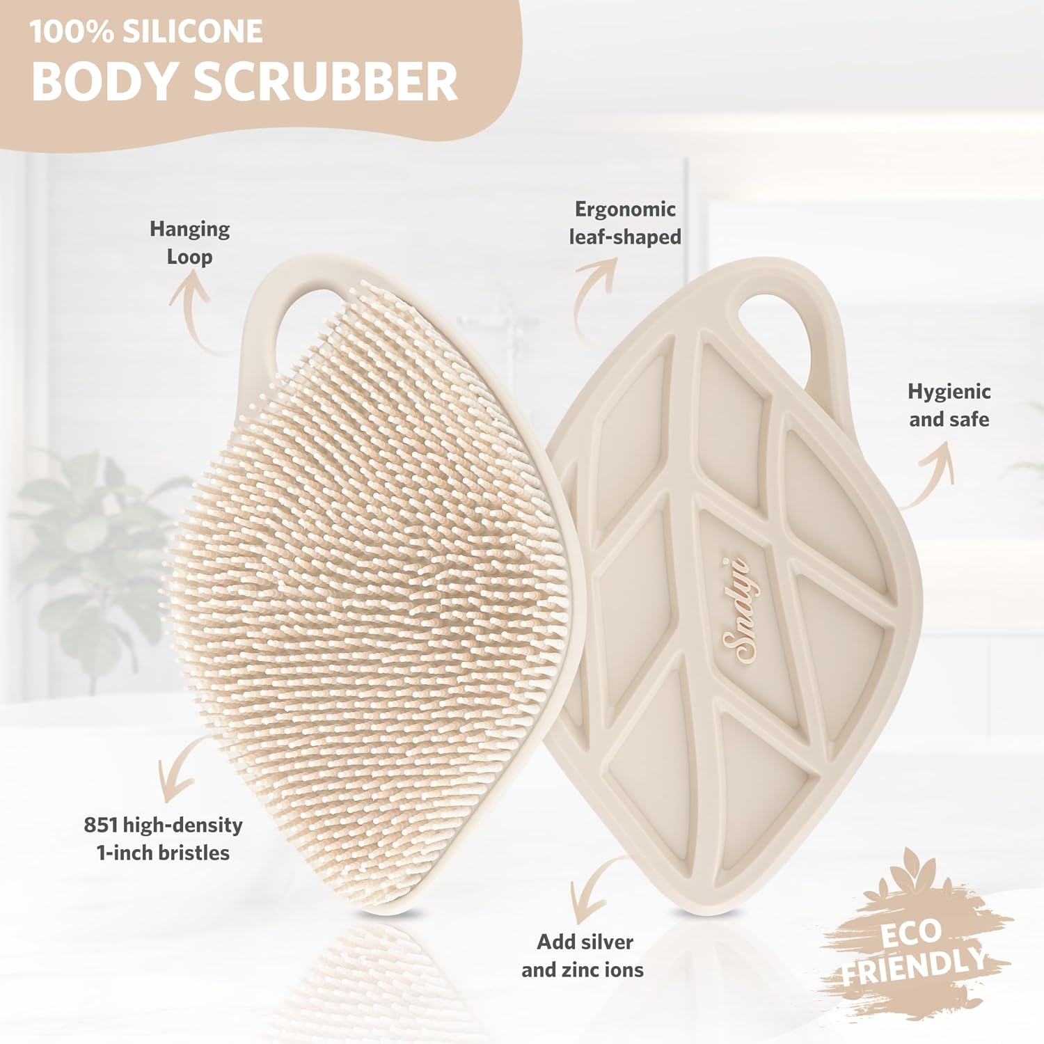 Detalle 2 de Sndyi Silicone Body Scrubber