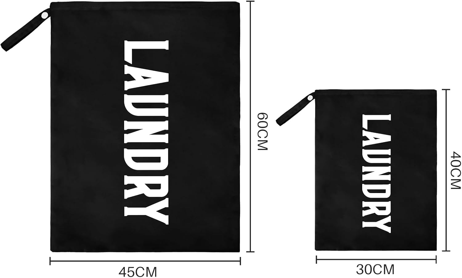 Thumbnail 6 de Nidoul 2 Pack Travel Laundry Bag: Waterproof Wet/Dry organiser with handles