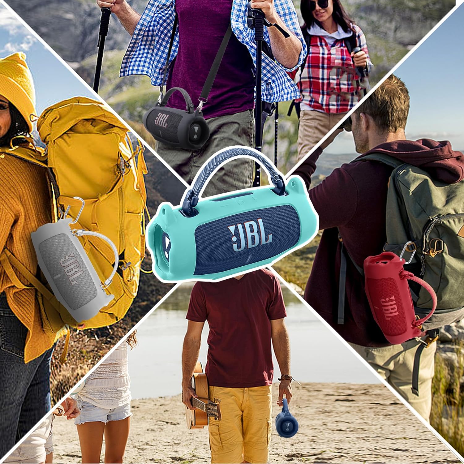 Thumbnail 3 de Khanka Charge 6 Silicone Cover with Strap