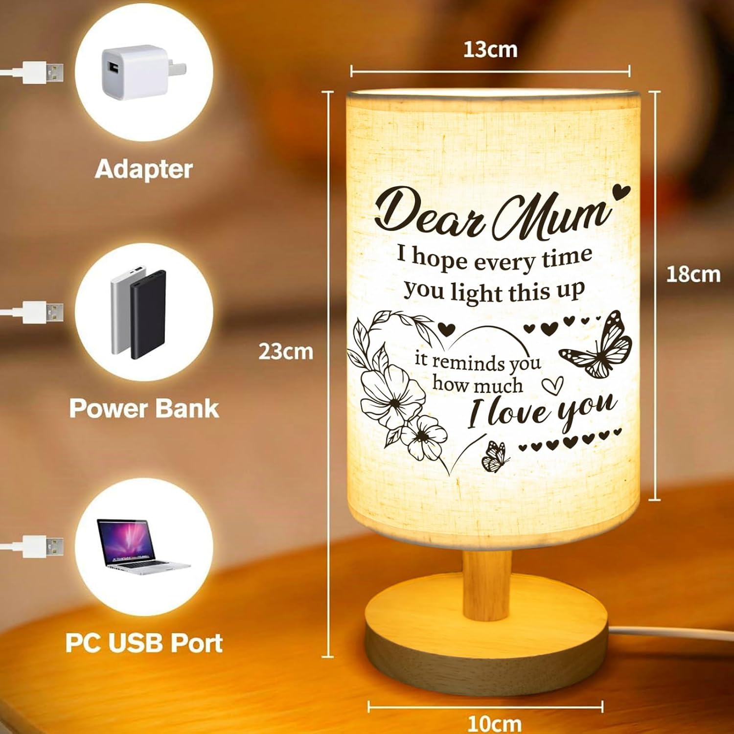 Thumbnail 4 de PRSTENLY Table Lamp for Mum