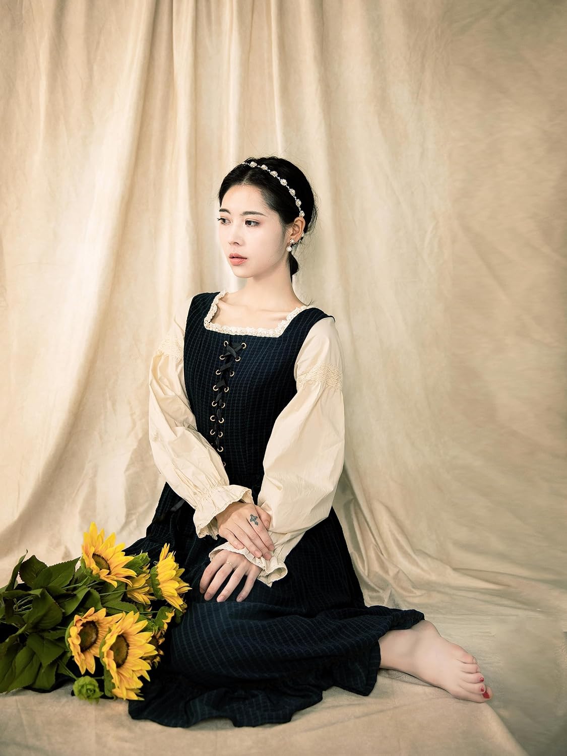 Thumbnail 4 de Kate Backdrops 2x3m Classic Apricot Texture Backdrop for Portrait Photography