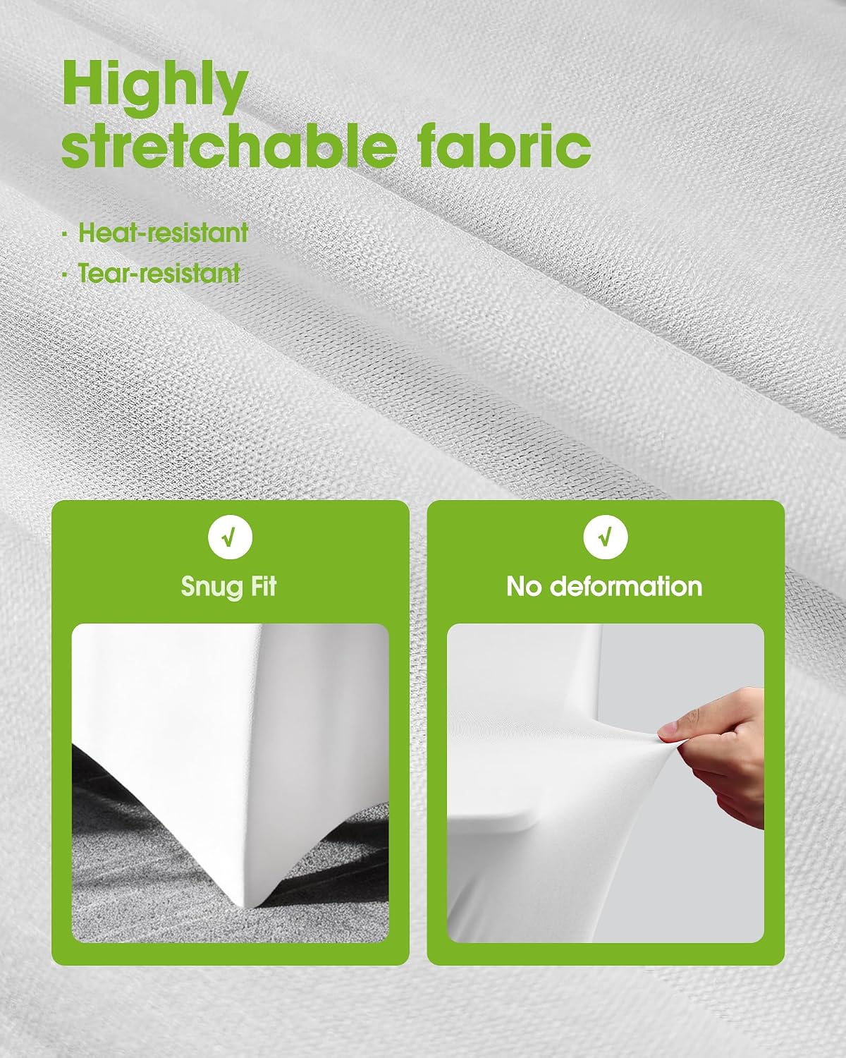 Detalle de Pureegg Spandex Tablecloth 6ft
