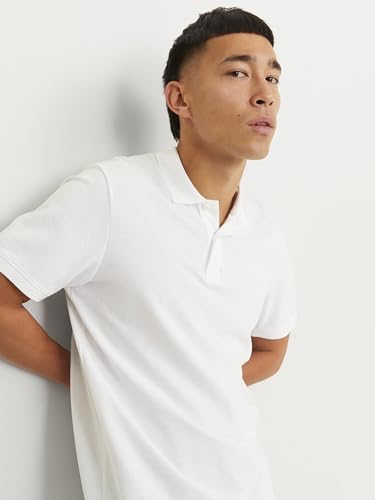 Thumbnail 6 de Jack & Jones Jjebasic Polo Ss Noos White Detail: Slim Fit M