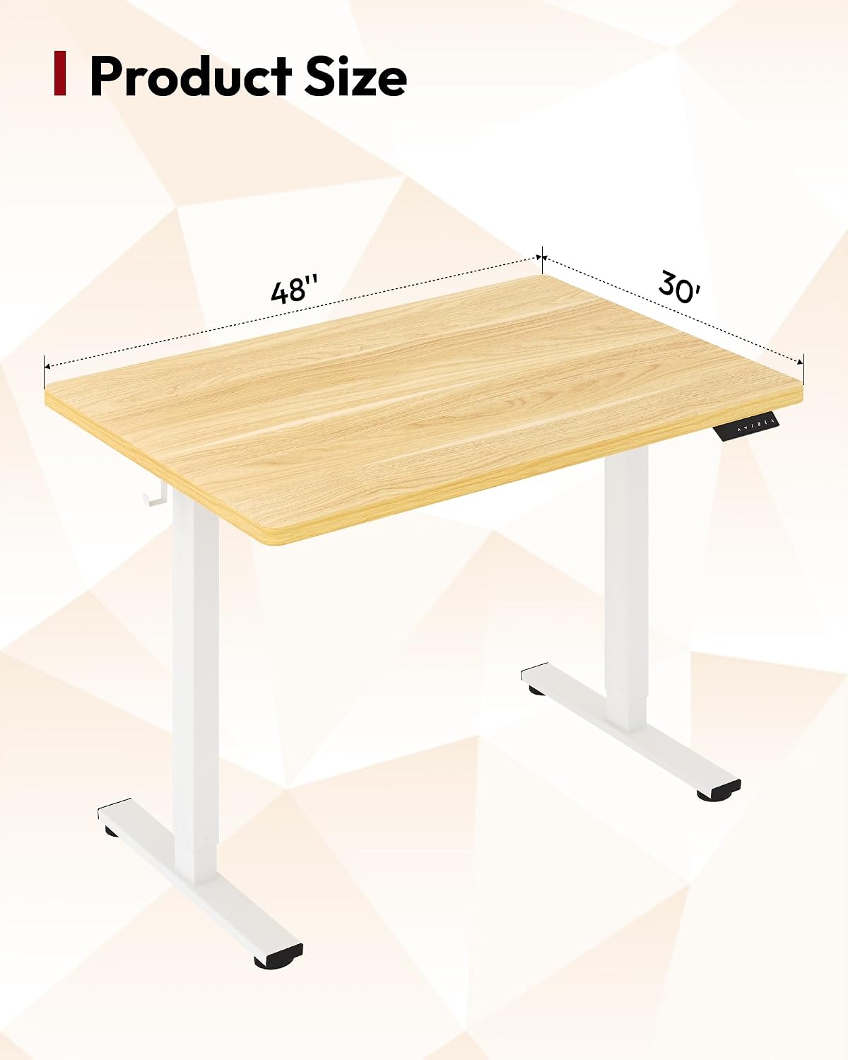 Detalle de SANODESK Standing Desk, 48 x 30 Inches