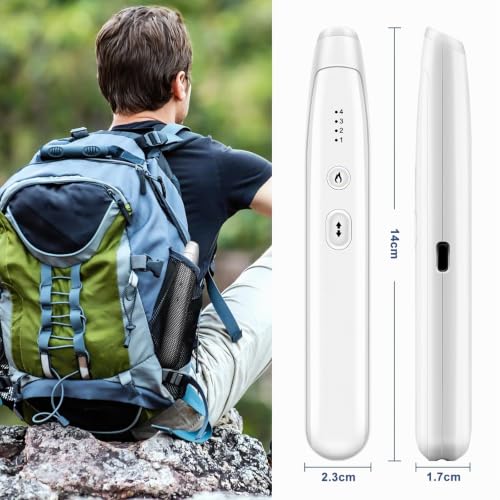 Thumbnail 6 de ICARe Stylo chauffant anti-piqûres d'insectes – rechargeable, 4 niveaux de chaleur