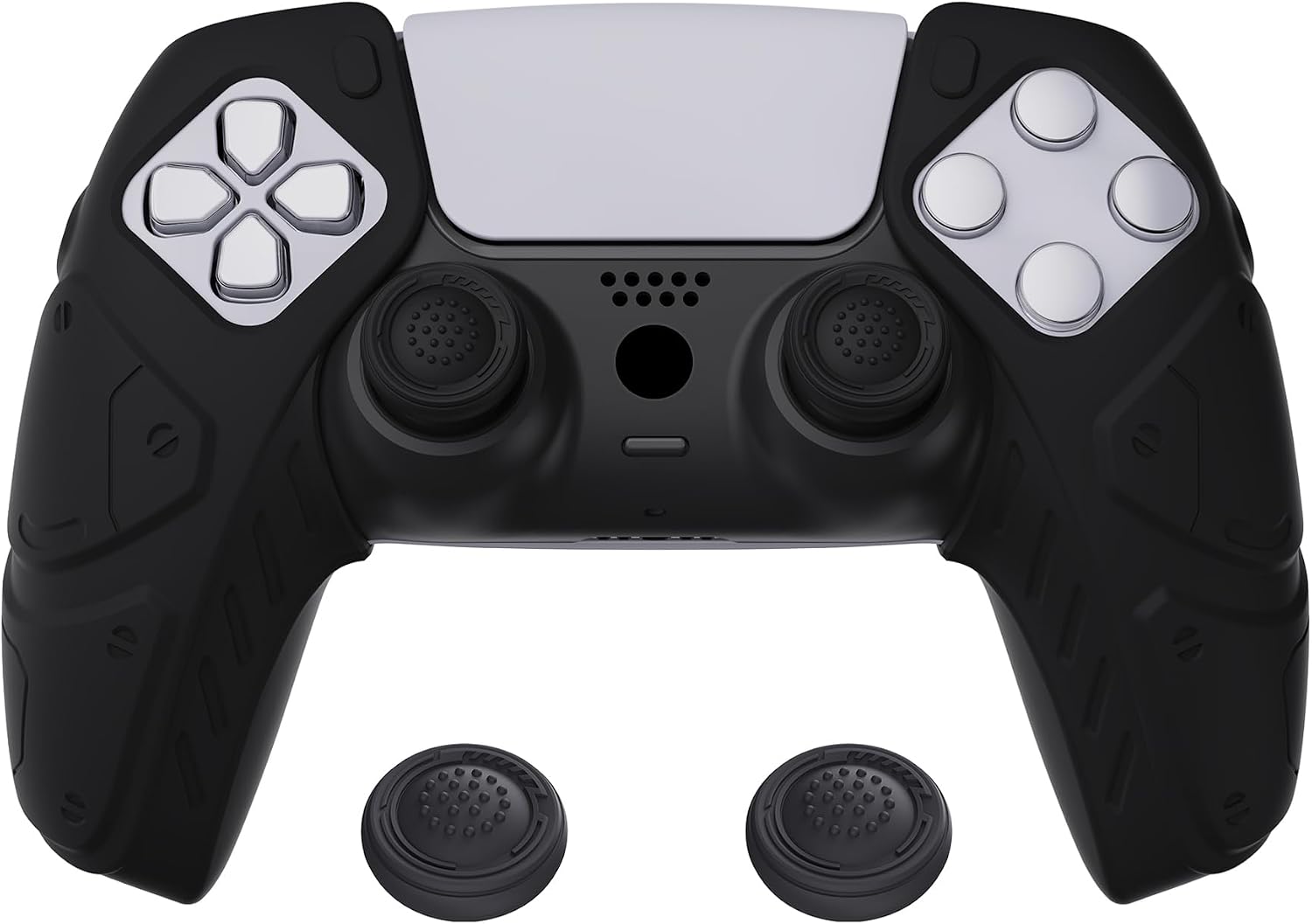 Detalle de playvital Mecha Edition PS5 Silicone Grips