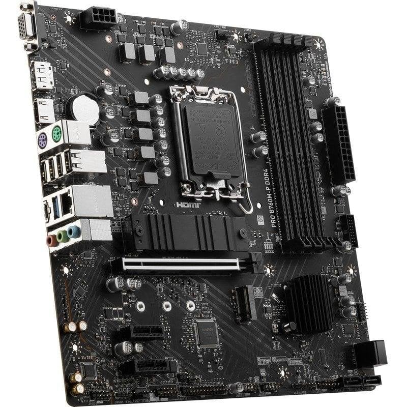 Detalle 1 de MSI PRO B760M-P DDR4 placa base micro-ATX
