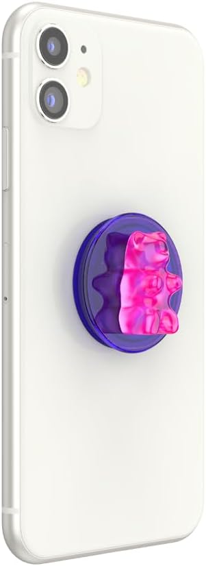 Thumbnail 2 de PopSockets 806243 PopGrip 3D スマホグリップ＆スタンド グミベア風パープル