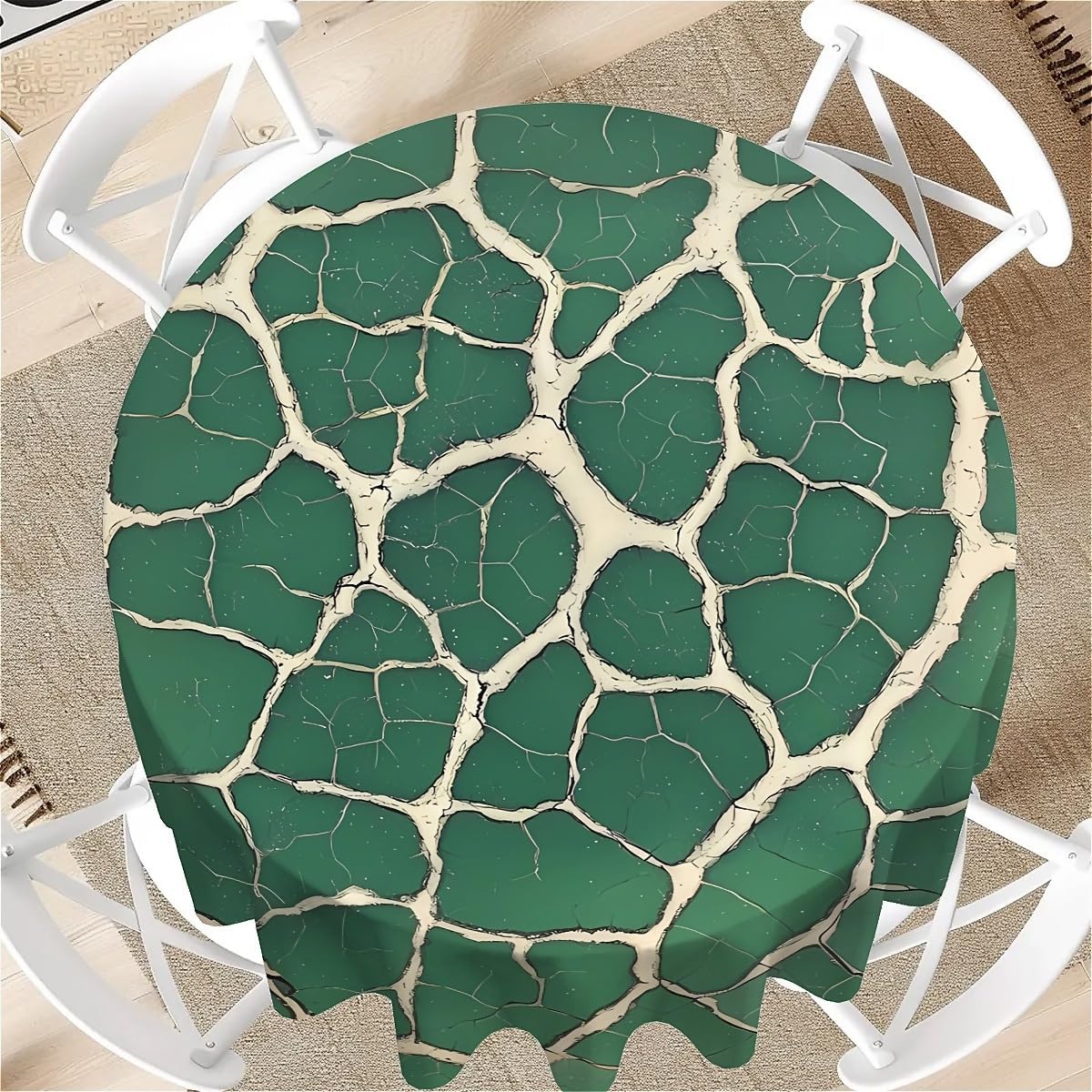 Thumbnail 5 de Artslion Round Tablecloth 60 Inch Lakes Pattern