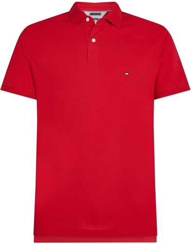 Thumbnail 4 de Tommy Hilfiger Polo de Manga Corta Hombre 1985 Slim Fit Multicolor (Medium Red) – Talla M