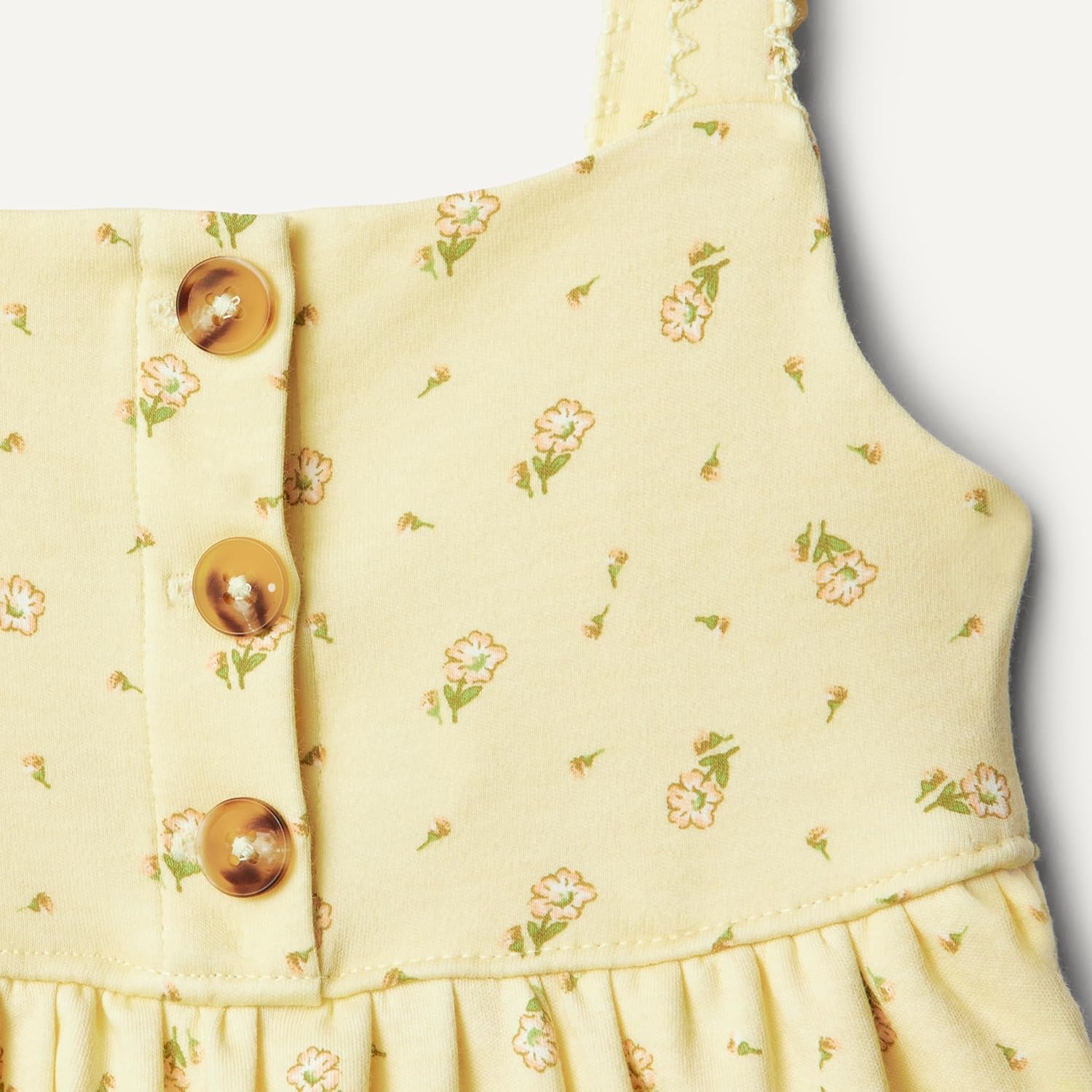 Detalle de Amazon Essentials x Sofia Grainge Toddlers and Baby Girls' Cotton Casual Fit and Flare Dress
