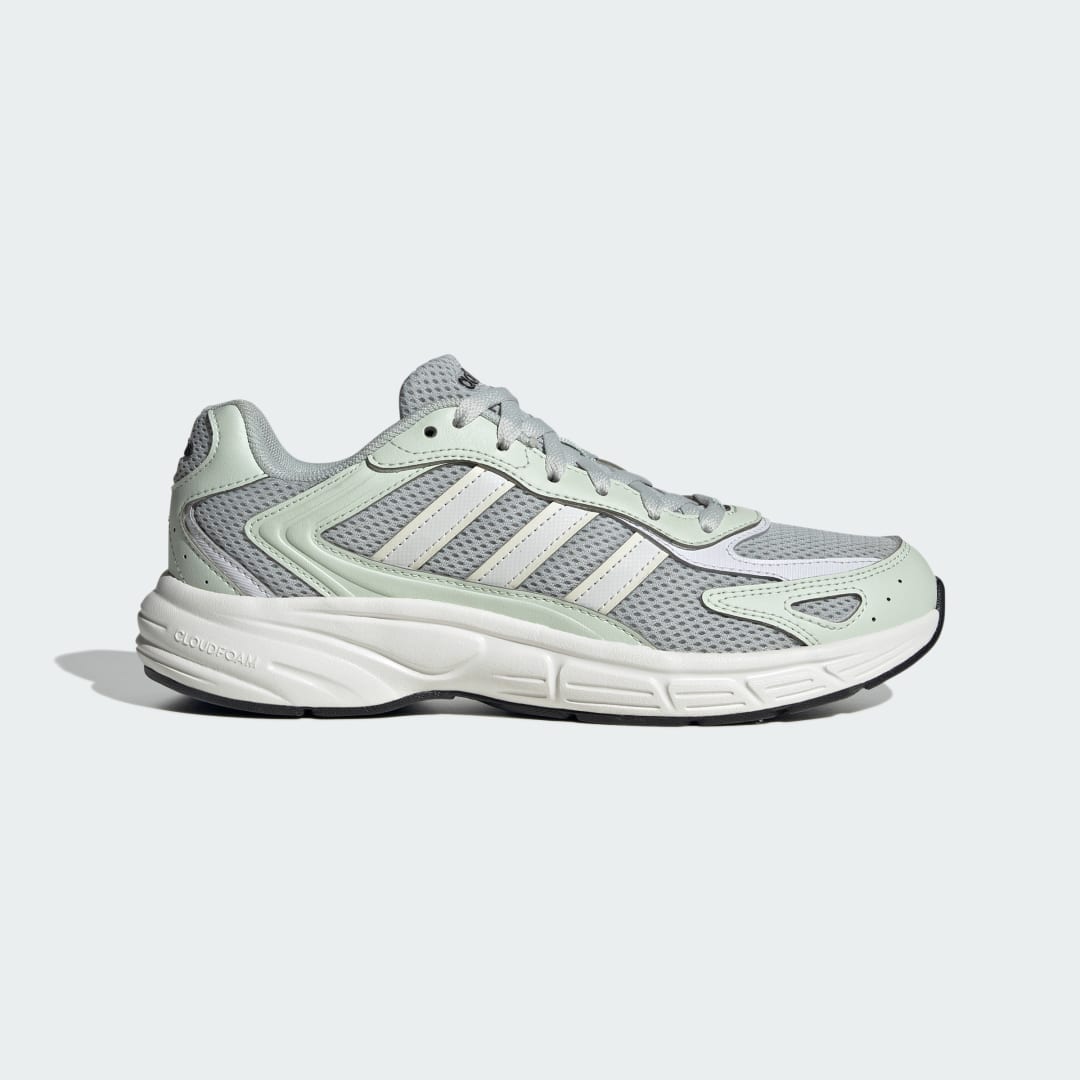Detalle de Zapatilla Eclyptix 2000 de Adidas: estilo gris y uso diario