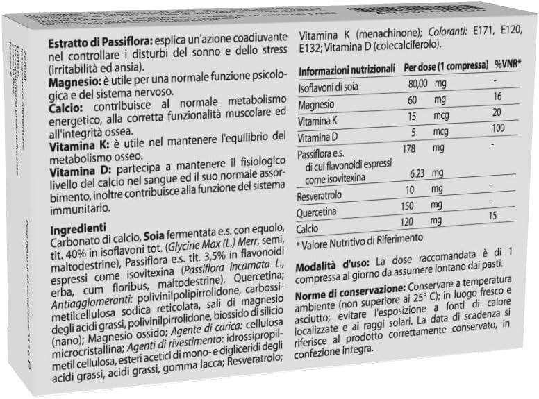 Detalle 2 de Zemiar Integratore: supporto possente per la menopausa con soia fermentata e vitamine