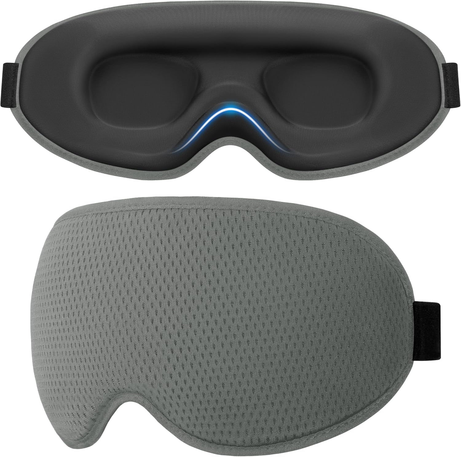 Detalle de Gritin 2026 Gen 2 G3038 3D Sleep Mask, Blackout Design and Adjustable Strap