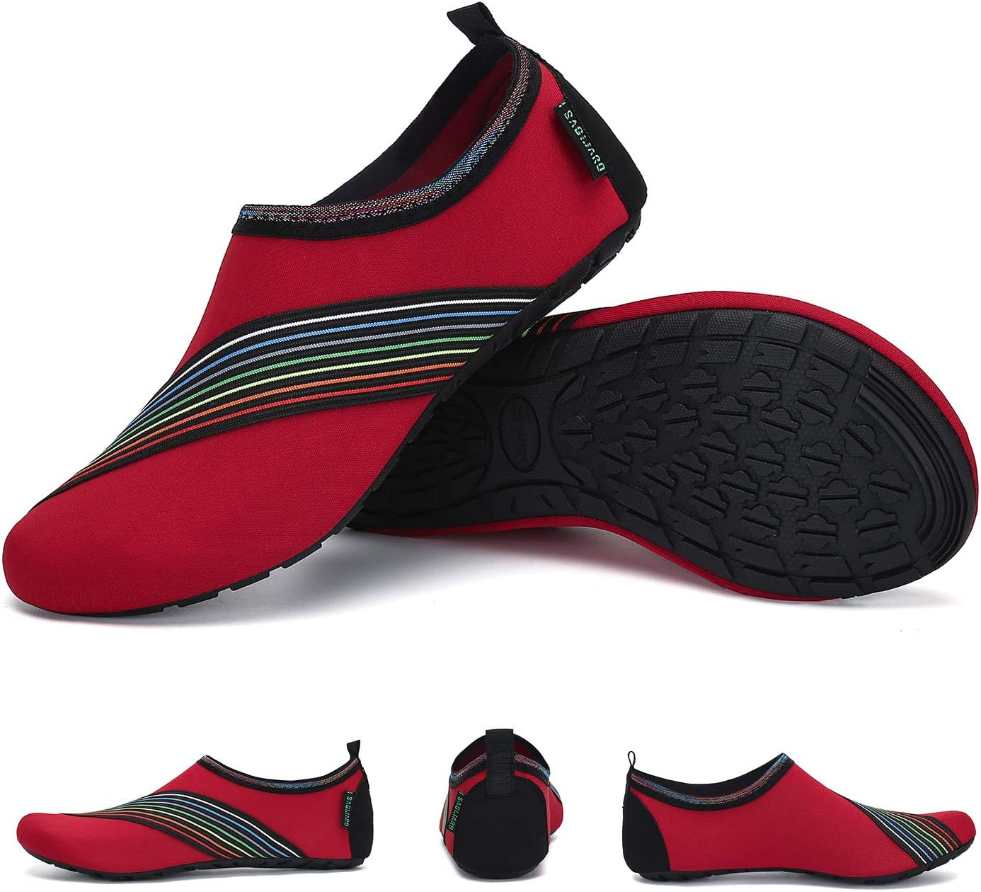 Thumbnail 6 de SAGUARO Unisex Badeschuhe – Wasserschuhe für Damen und Herren, schnell trocknend, rutschfeste Gummisohle
