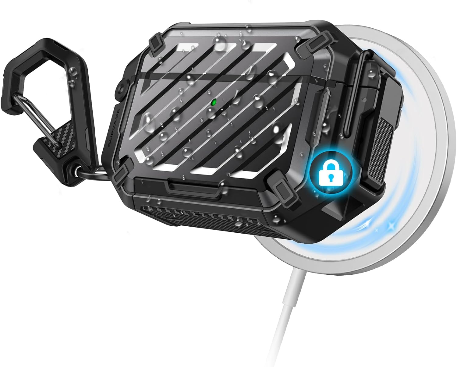 Detalle de SUPCASE AirPods Pro 3 Case 10 ft