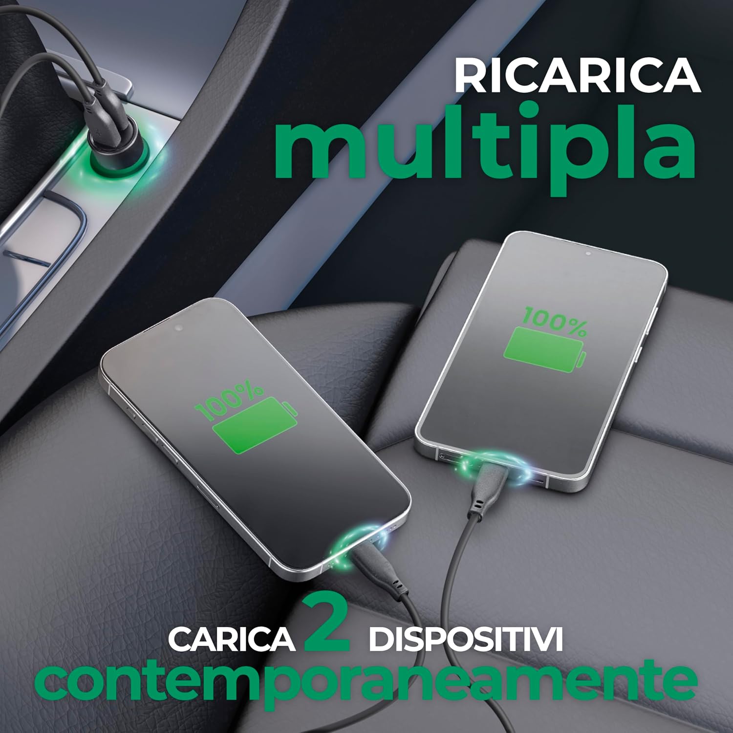 Thumbnail 2 de Teknoll Caricabatterie Rapido 20W per auto