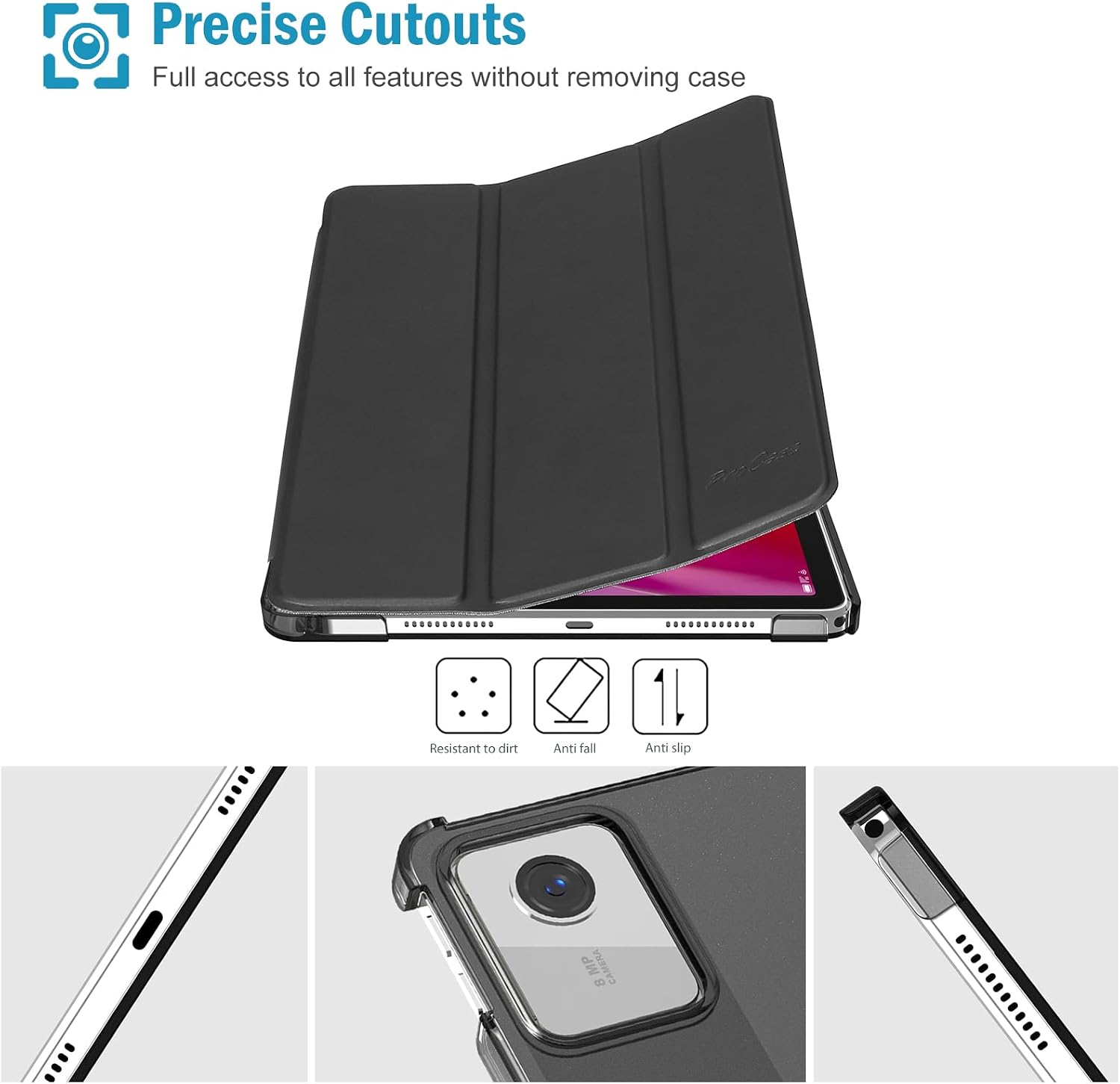 Thumbnail 5 de ProCase Hülle 11 Zoll Lenovo Tab M11 2024 Schwarz