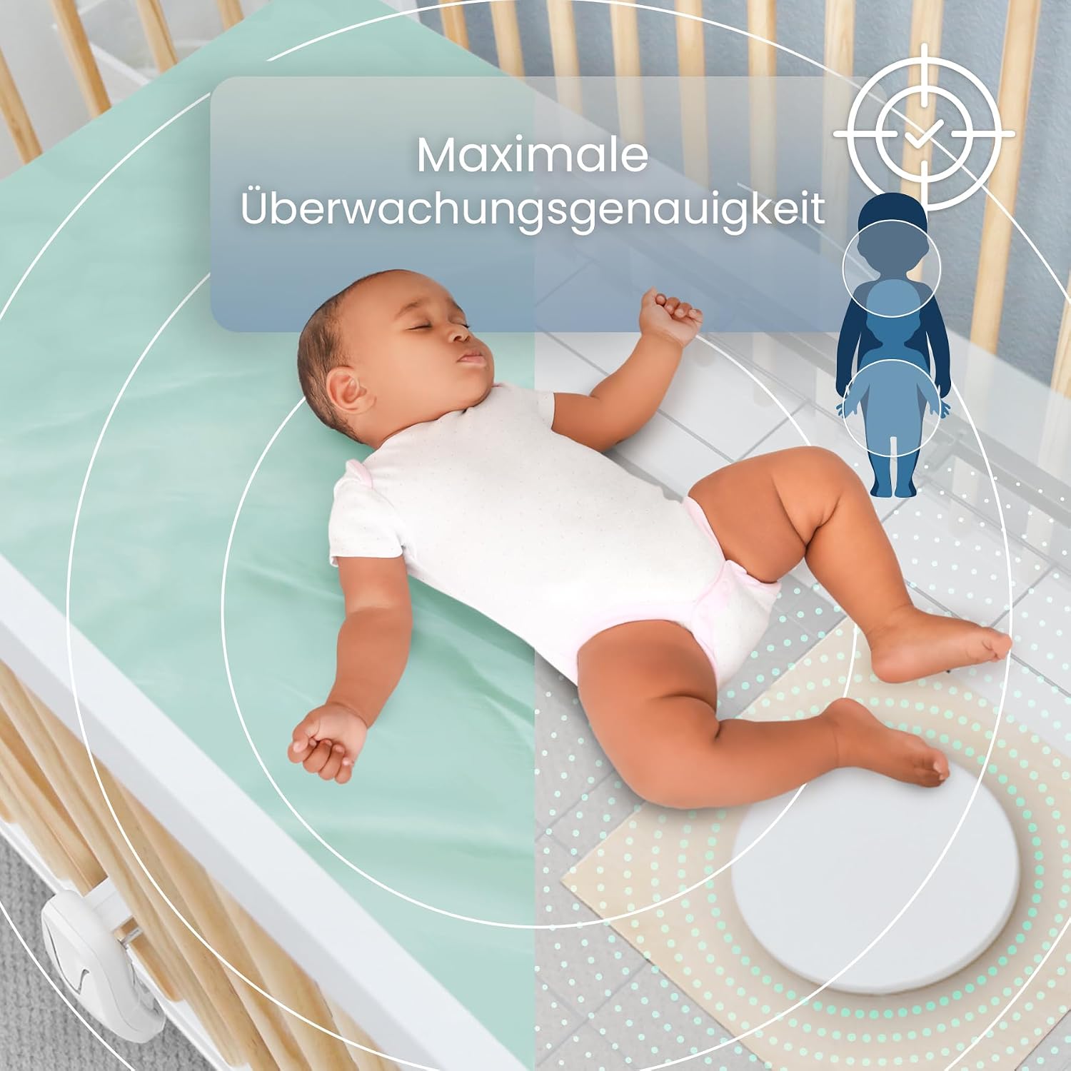 Detalle 2 de True Sleep HD Video-Babyphone 5-Zoll