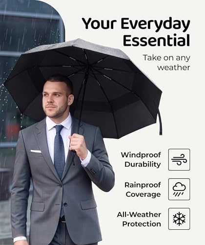 Thumbnail 5 de Repel Windproof Travel Umbrella – Compact, Auto Open/Close, 100MPH Wind Tested