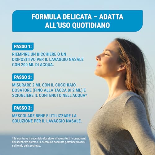 Thumbnail 6 de RAIBU sale per lavaggi nasali, formato XXL da 150 porzioni con misurino