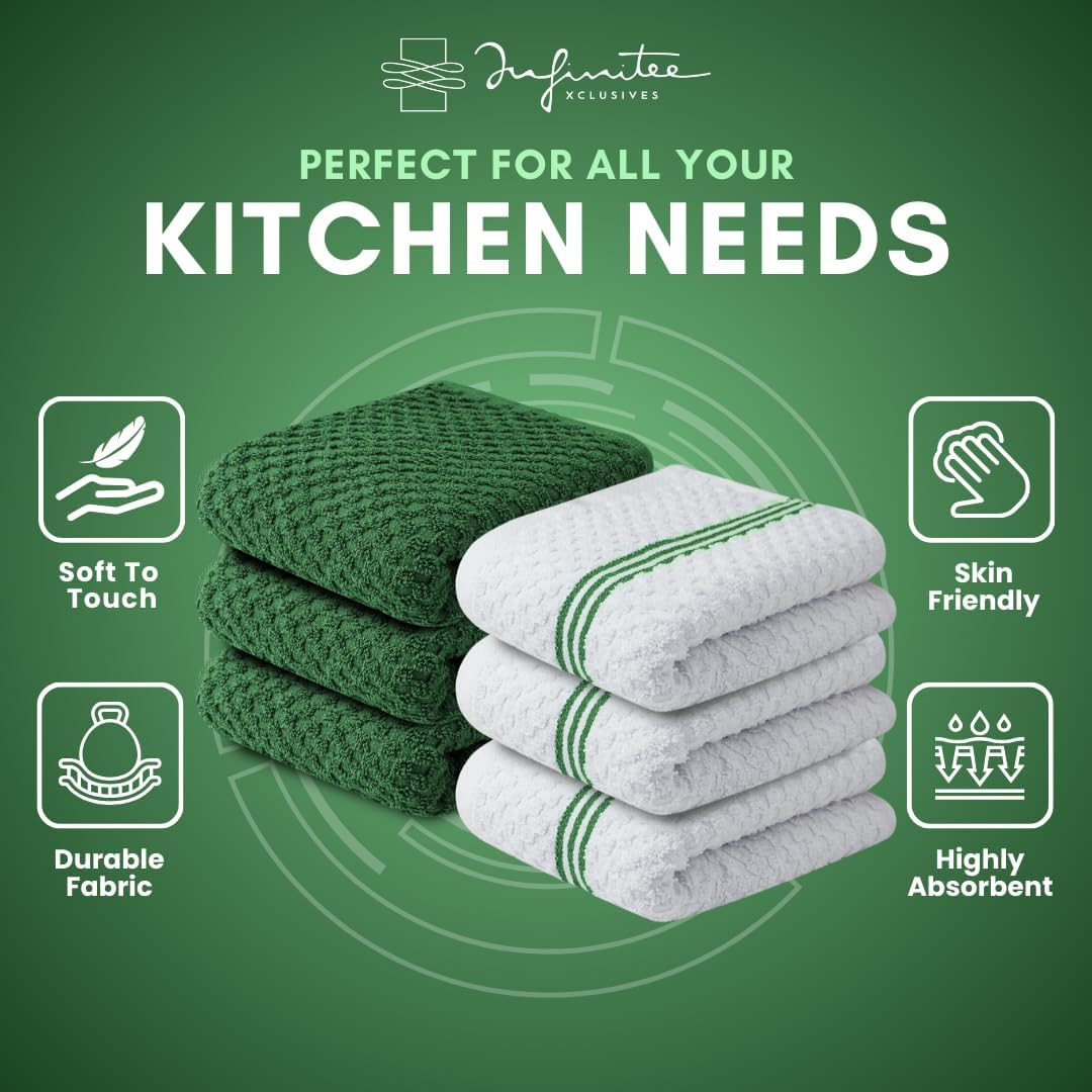 Thumbnail 5 de Infinitee Xclusives Cotton Kitchen Towels