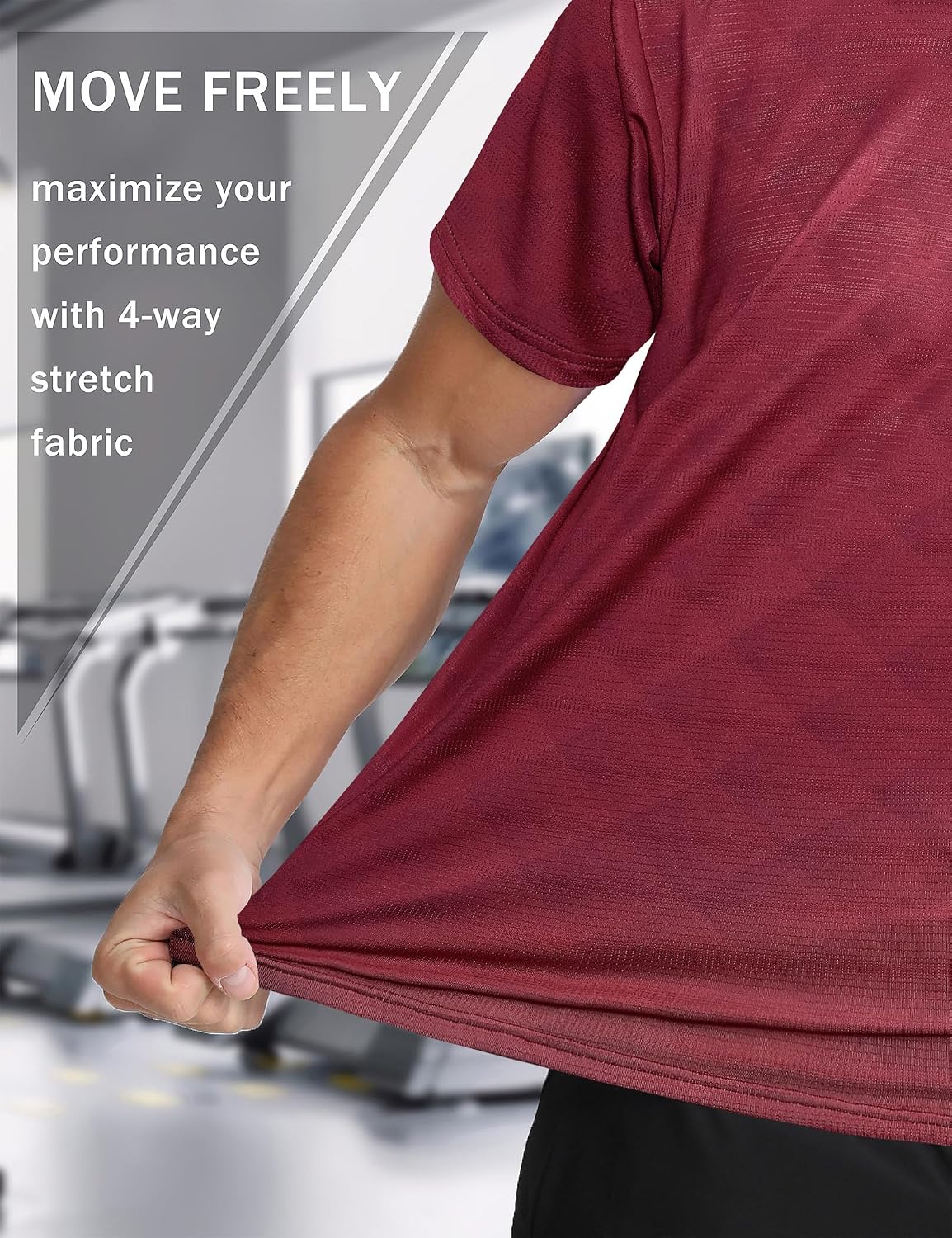 Thumbnail 4 de APTRO Herren Sport Tshirt Funktionsshirt