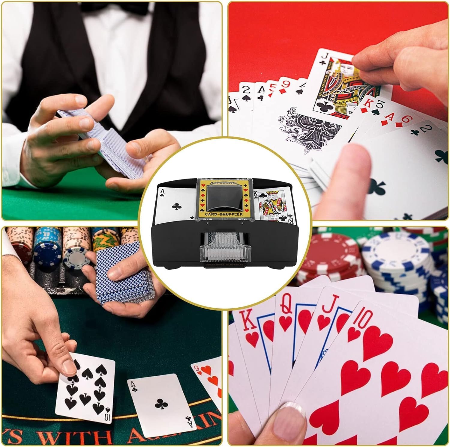 Thumbnail 6 de Automatic Card Shuffler Machine 2‑deck USB