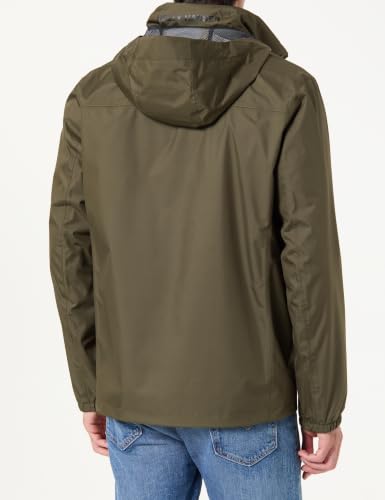 Detalle 2 de Helly Hansen Milford Jacket para hombre – Burton Gris/Verde, talla S