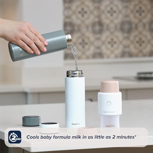 Detalle 2 de Nuby RapidCool Portable Baby Bottle Maker with Digital Lid and Powder Dispenser