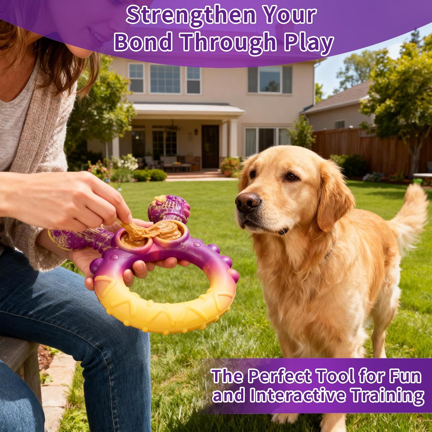 Thumbnail 4 de Mapneng Indestructible Nylon Dog Toy – Beef Flavour Crab (Medium/Large Dogs)