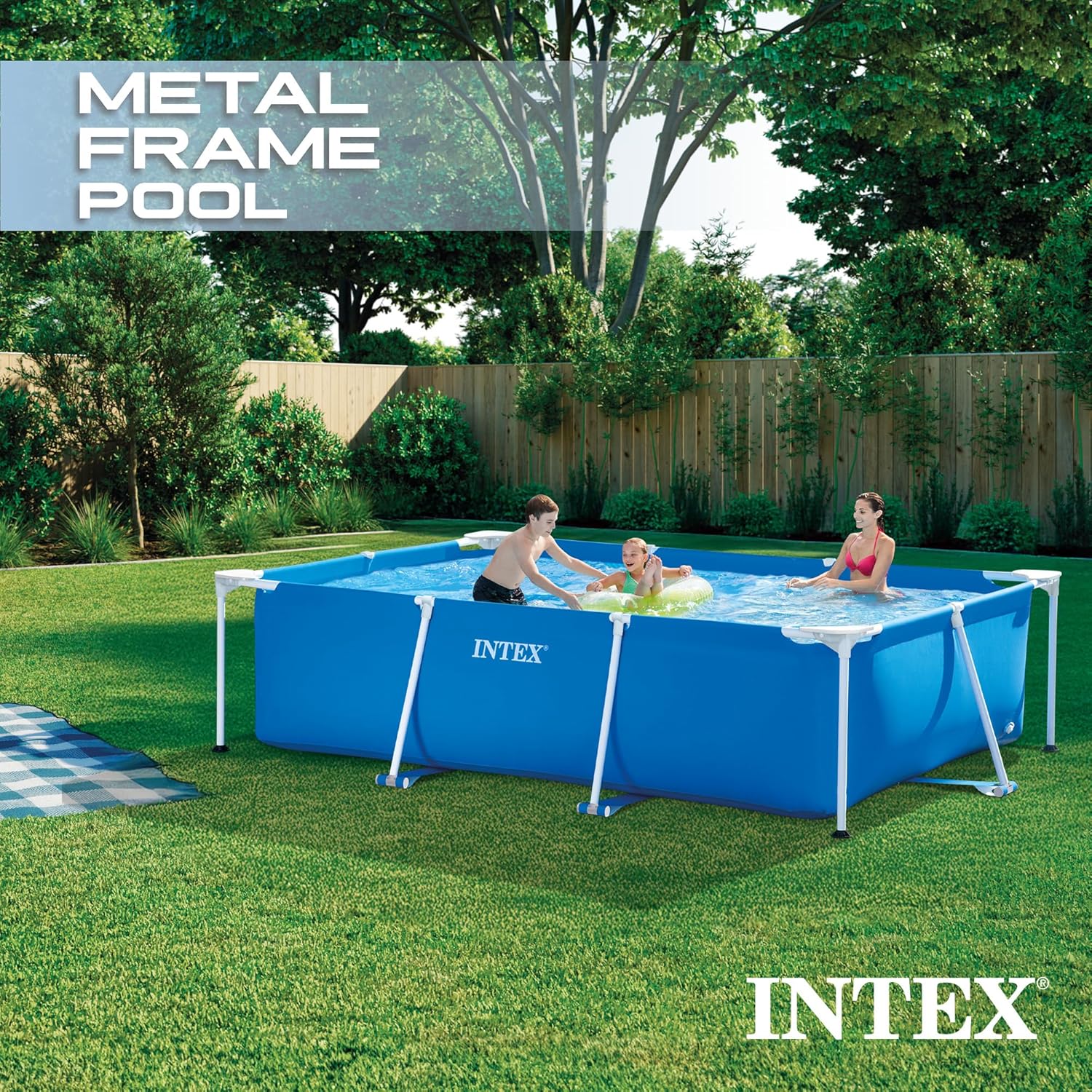 Thumbnail 2 de Intex 28272 Metal Frame Pool 300x200x75 cm