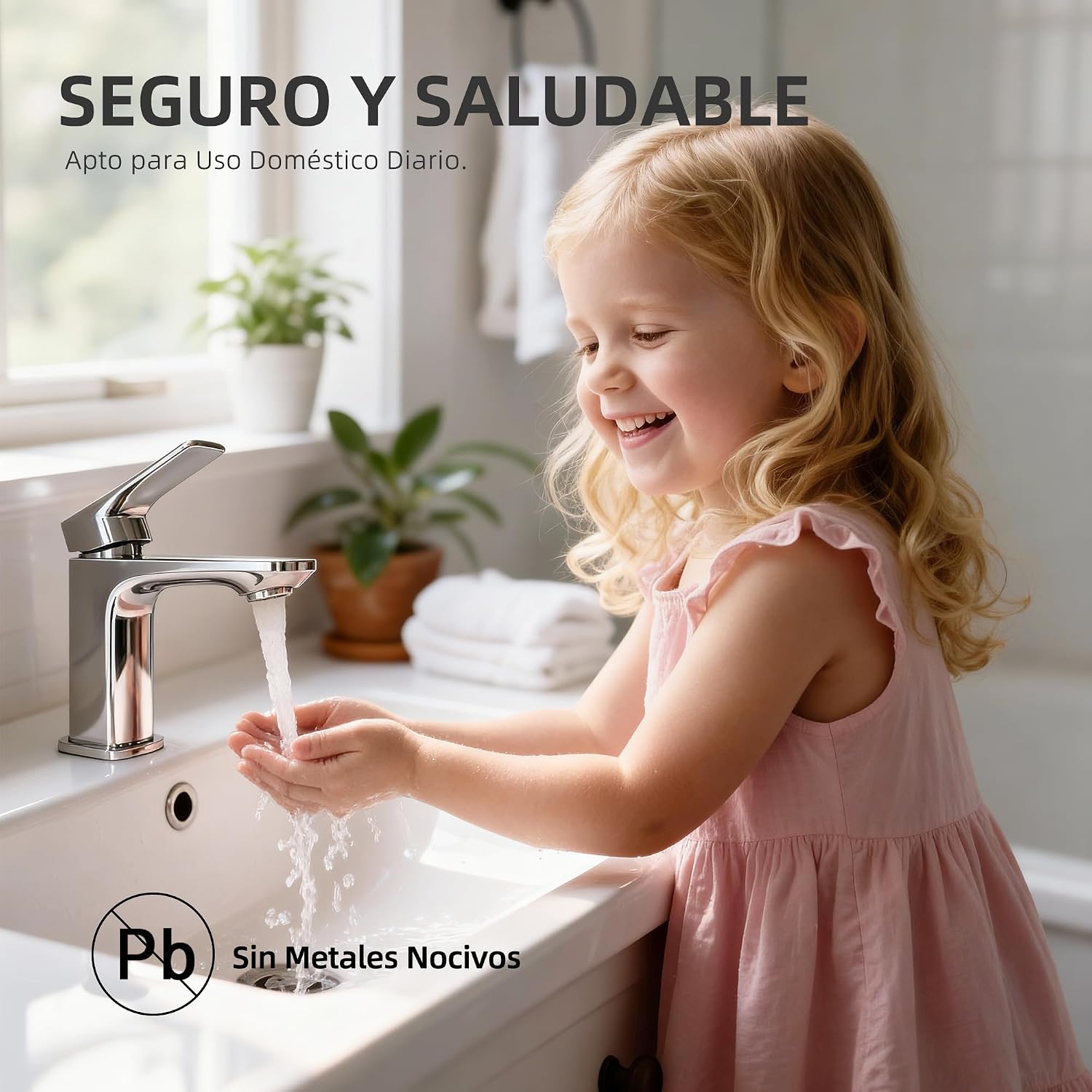 Thumbnail 5 de BELZ Grifo monomando lavabo 82 mm cromado